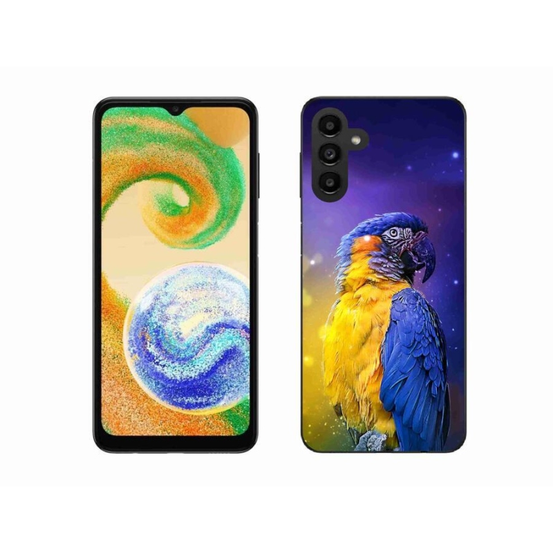 Gél tok mmCase Samsung Galaxy A04s (164.7x76.7x9.1mm) - papagáj ara 1