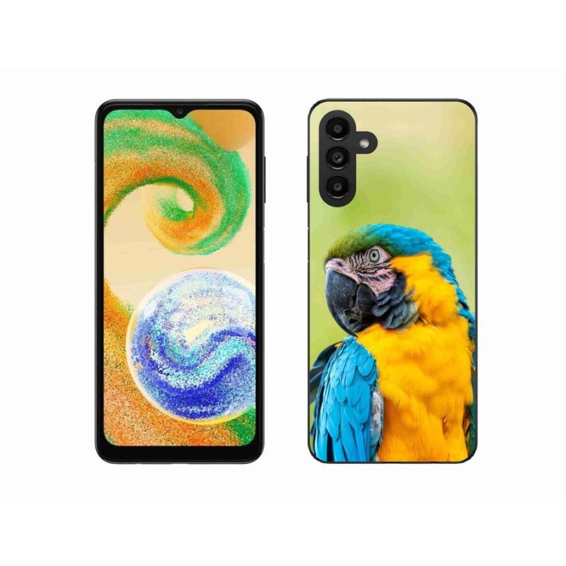 Gél tok mmCase mobiltelefonhoz Samsung Galaxy A04s (164.7x76.7x9.1mm) - papagáj ara 2