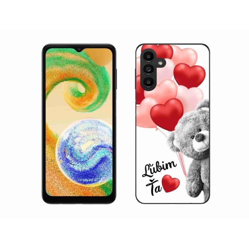 Gél tok mmCase mobiltelefonhoz Samsung Galaxy A04s (164.7x76.7x9.1mm) - I love you en