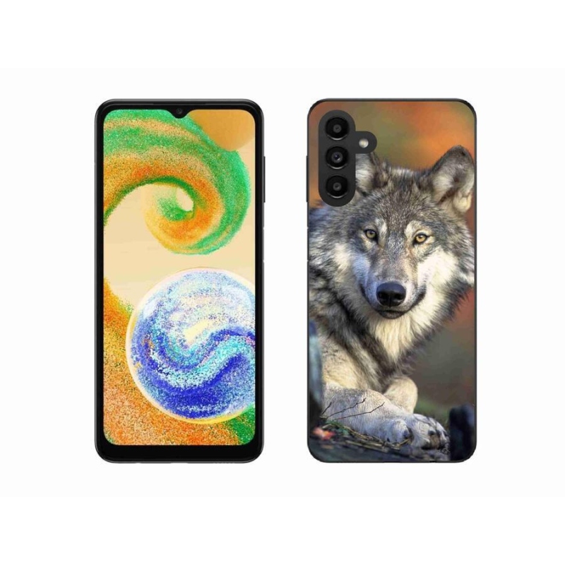 Gél tok mmCase mobiltelefonhoz Samsung Galaxy A04s (164.7x76.7x9.1mm) - farkas