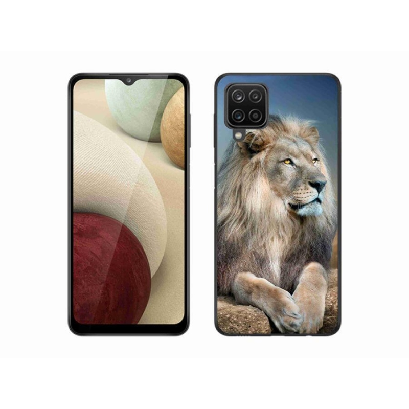 Gél tok mmCase a Samsung Galaxy A12 készülékhez - Lion 1