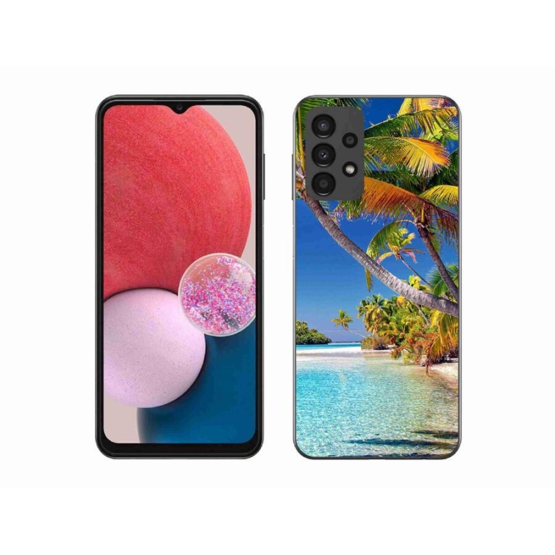 Gél tok mmCase a Samsung Galaxy A13 4G készülékhez - tengerparton