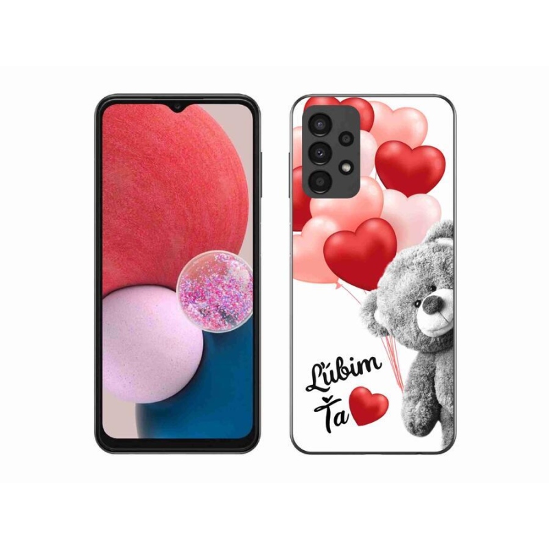 Gél tok mmCase a Samsung Galaxy A13 4G készülékhez - I love you en