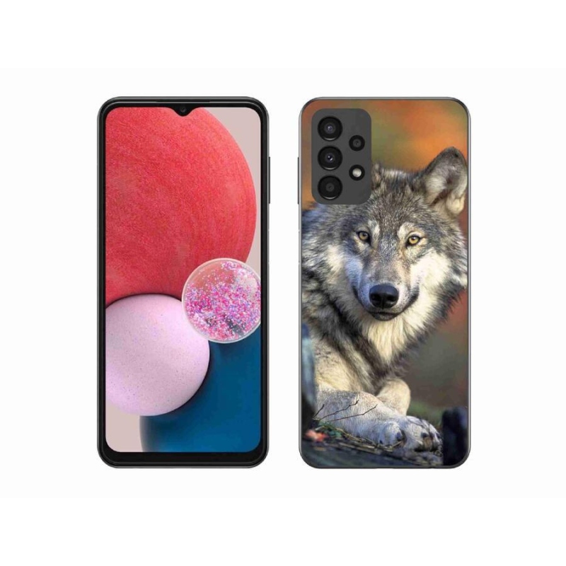 Gél tok mmCase a Samsung Galaxy A13 4G készülékhez - farkas