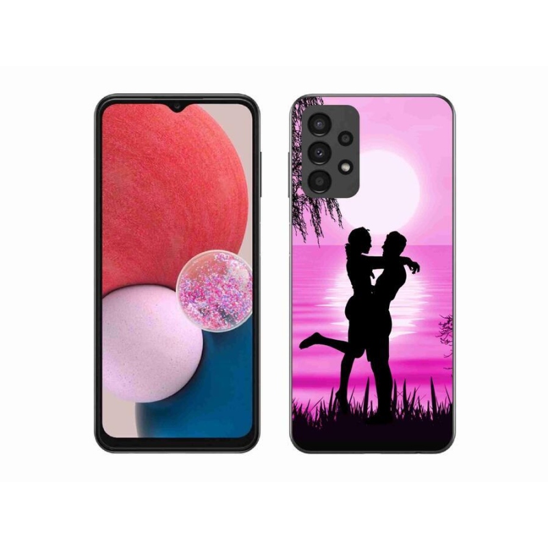 Gél tok mmCase a Samsung Galaxy A13 4G készülékhez - naplemente