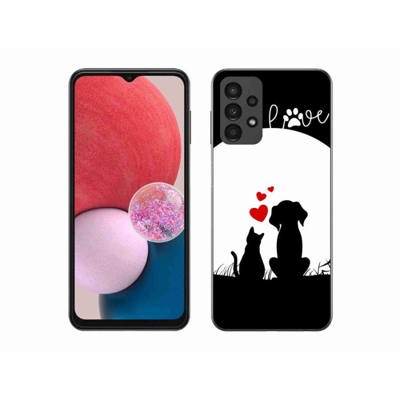 Gél tok mmCase Samsung Galaxy A13 4G - állati szeretet