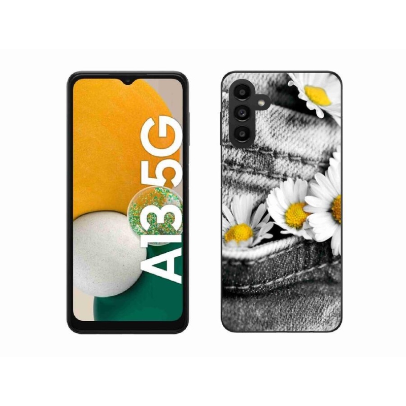 Gél tok mmCase mobiltelefonhoz Samsung Galaxy A13 5G - százszorszépek