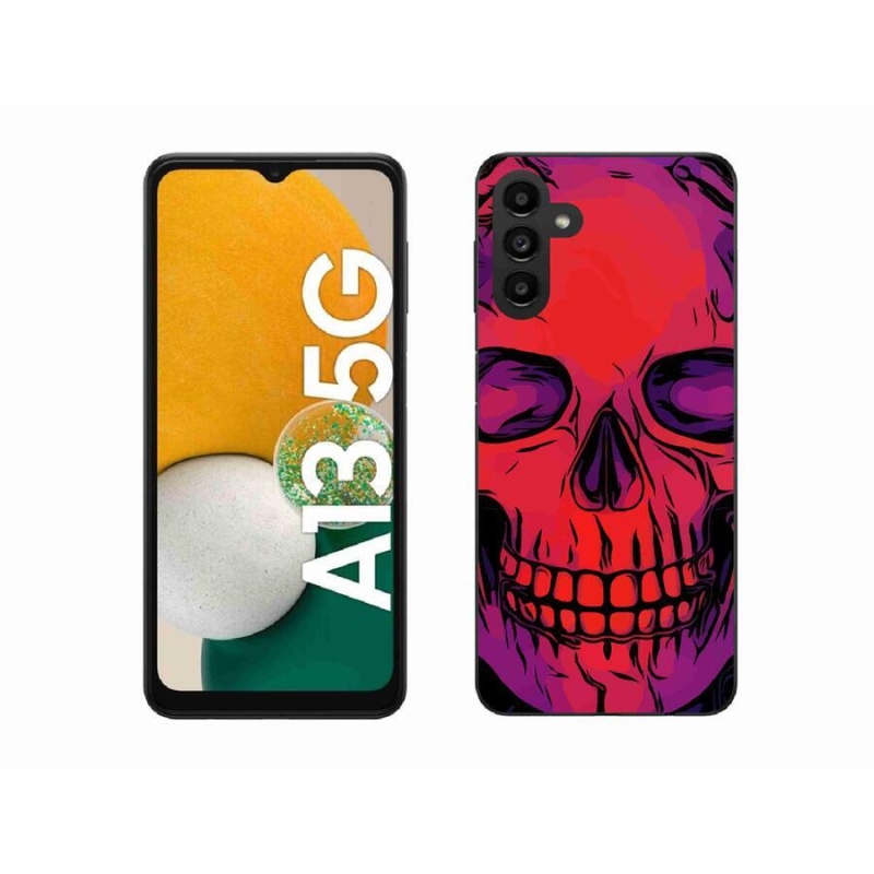 Gél tok mmCase a Samsung Galaxy A13 5G készülékhez - koponya