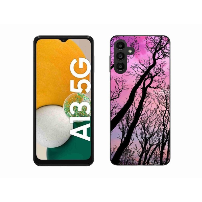 Gél tok mmCase a Samsung Galaxy A13 5G készülékhez - kidőlt fák