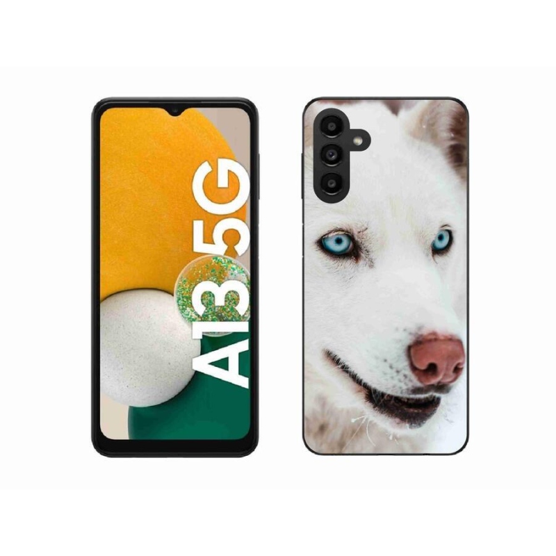 Gél tok mmCase a Samsung Galaxy A13 5G készülékhez - kutyaszemmel nézve