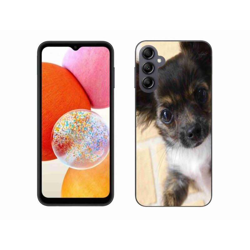 Gél tok mmCase a Samsung Galaxy A14 4G/5G készülékhez - chihuahua 2