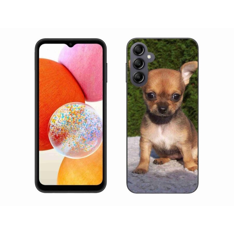 Gél tok mmCase a Samsung Galaxy A14 4G/5G készülékhez - chihuahua 3