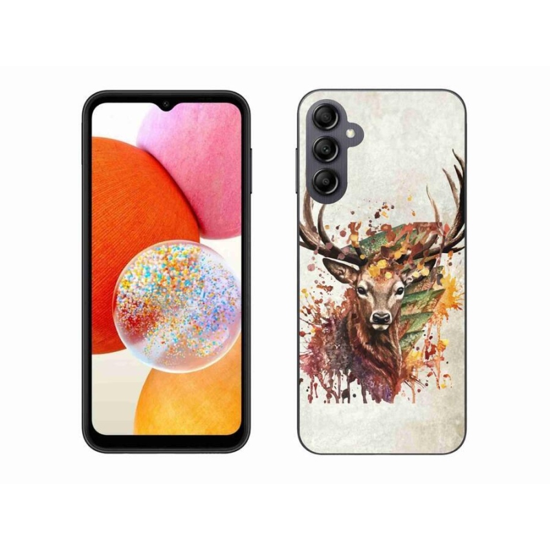 Gél tok mmCase a Samsung Galaxy A14 4G/5G készülékhez - szarvas 1