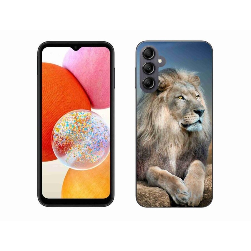 Gél tok mmCase a Samsung Galaxy A14 4G/5G készülékhez - Lion 1
