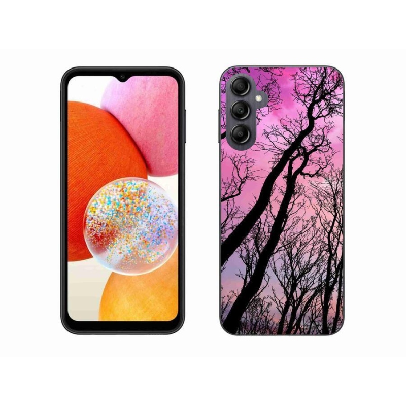 Gél tok mmCase a Samsung Galaxy A14 4G/5G készülékhez - kidőlt fák