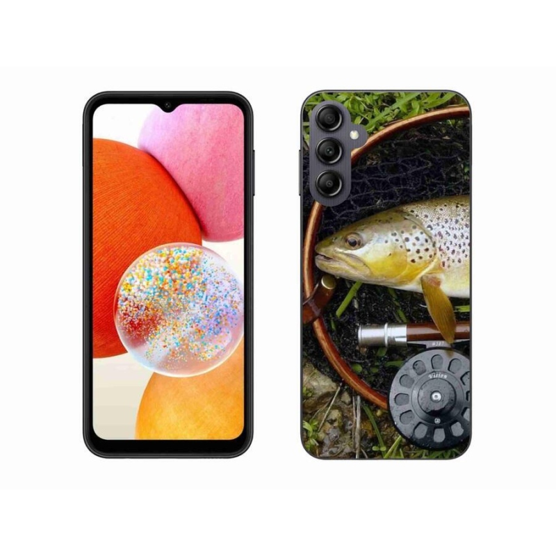 Gél tok mmCase a Samsung Galaxy A14 4G/5G készülékhez - pisztráng 2