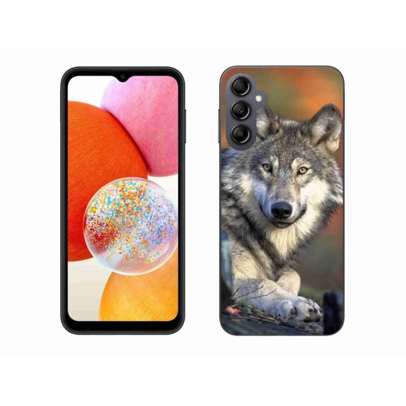 Gél tok mmCase a Samsung Galaxy A14 4G/5G készülékhez - farkas