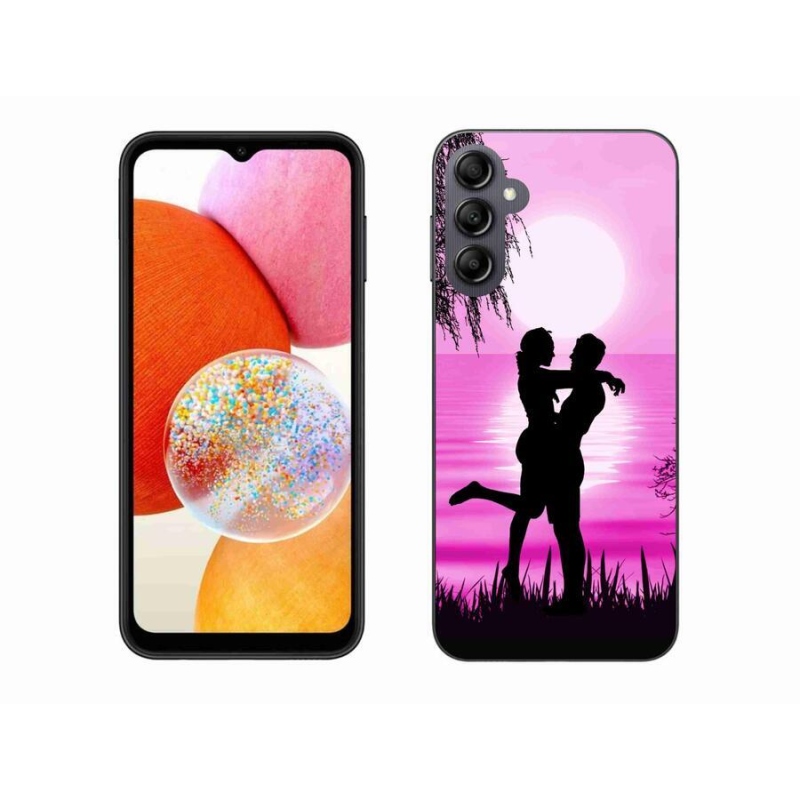 Gél tok mmCase a Samsung Galaxy A14 4G/5G készülékhez - naplemente