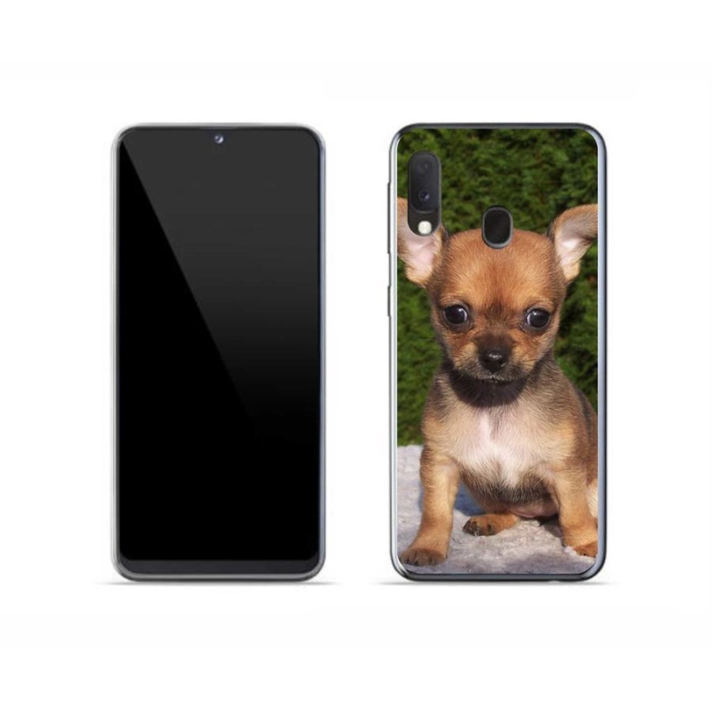 Gél tok mmCase mobil Samsung Galaxy A20e - chihuahua 3
