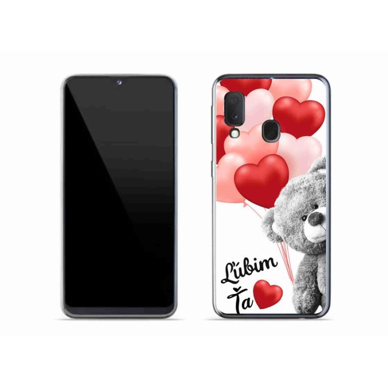 Gél tok mmCase a Samsung Galaxy A20e készülékhez - I love you en