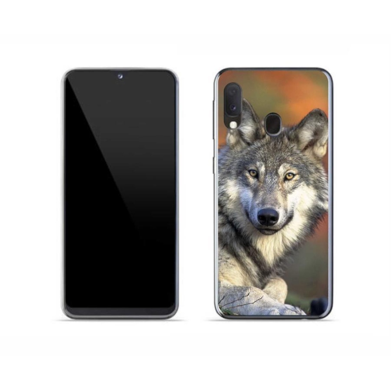 Gél tok mmCase a Samsung Galaxy A20e készülékhez - farkas