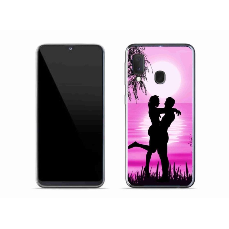 Gél tok mmCase Samsung Galaxy A20e készülékhez - naplemente