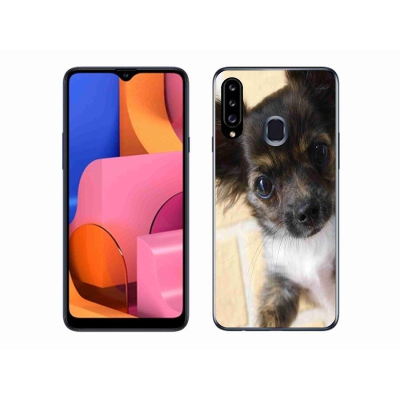 Gél tok mmCase mobil Samsung Galaxy A20s - chihuahua 2