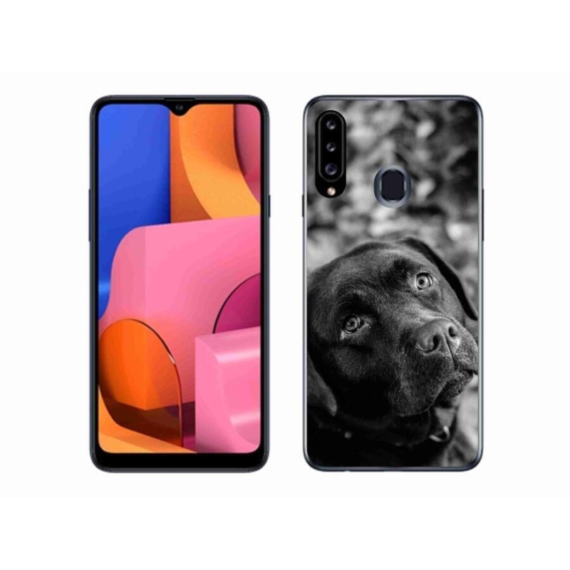 Gél tok mmCase Samsung Galaxy A20s készülékhez - labrador színű