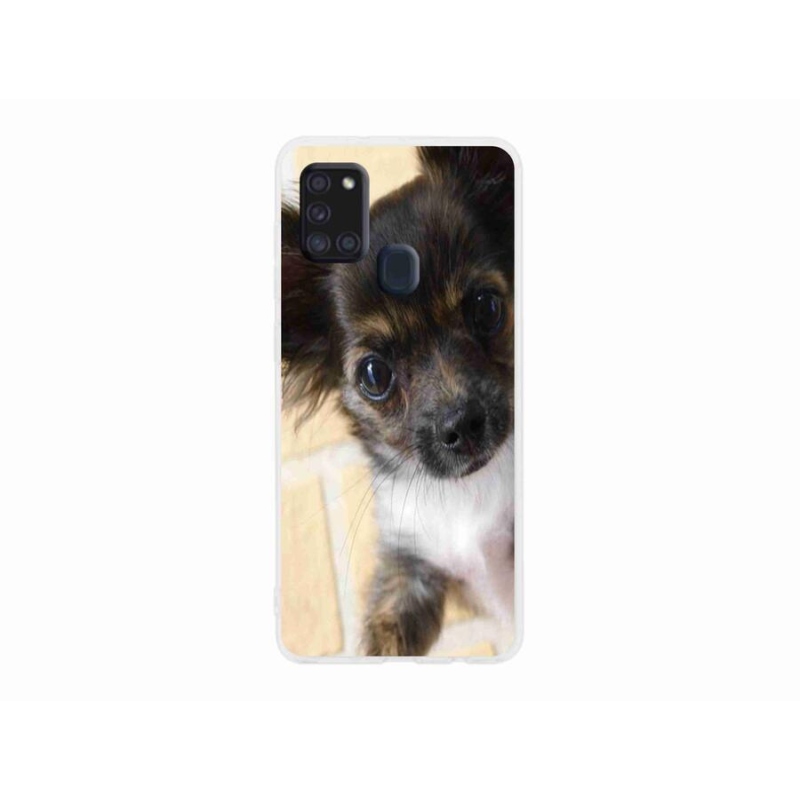 Gél tok mmCase mobil Samsung Galaxy A21s - chihuahua 2