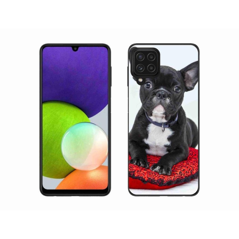 Gél tok mmCase a Samsung Galaxy A22 4G készülékhez - bulldog
