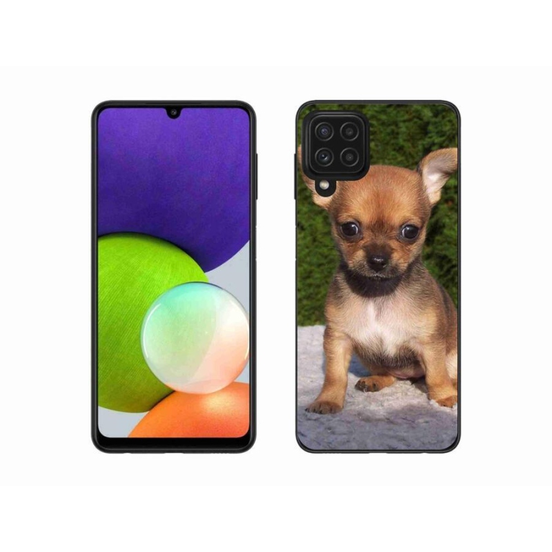 Gél tok mmCase mobil Samsung Galaxy A22 4G - chihuahua 3