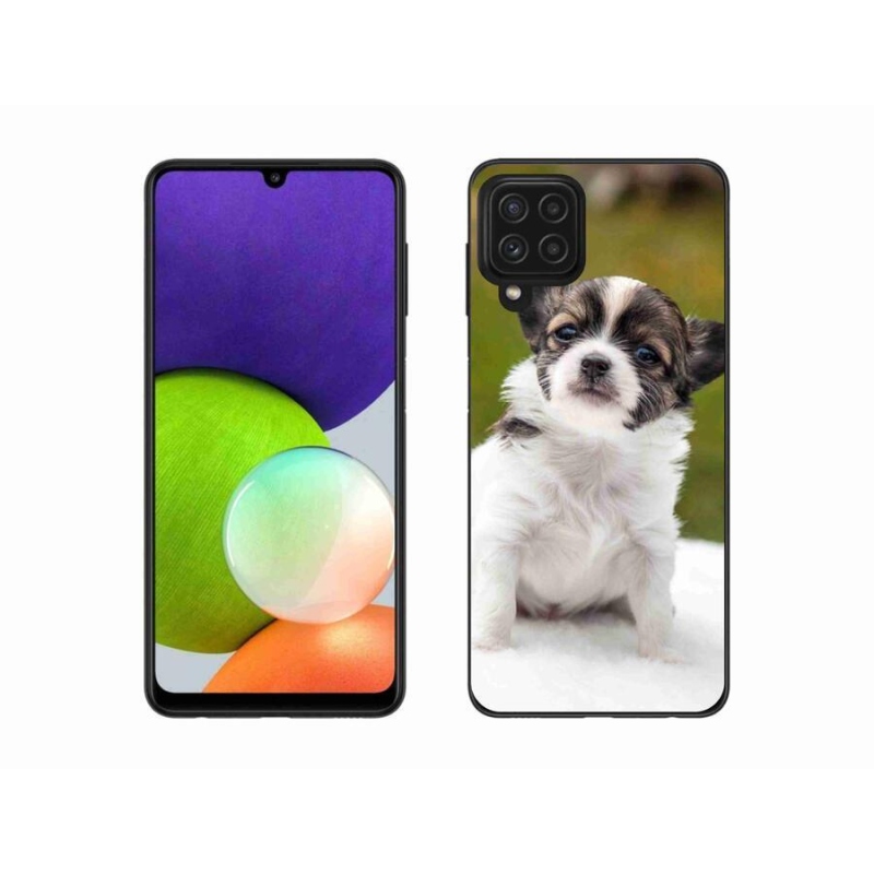 Gél tok mmCase mobil Samsung Galaxy A22 4G - chihuahua 4