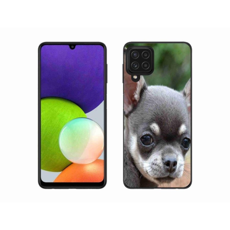 Gél tok mmCase a Samsung Galaxy A22 4G készülékhez - chihuahua