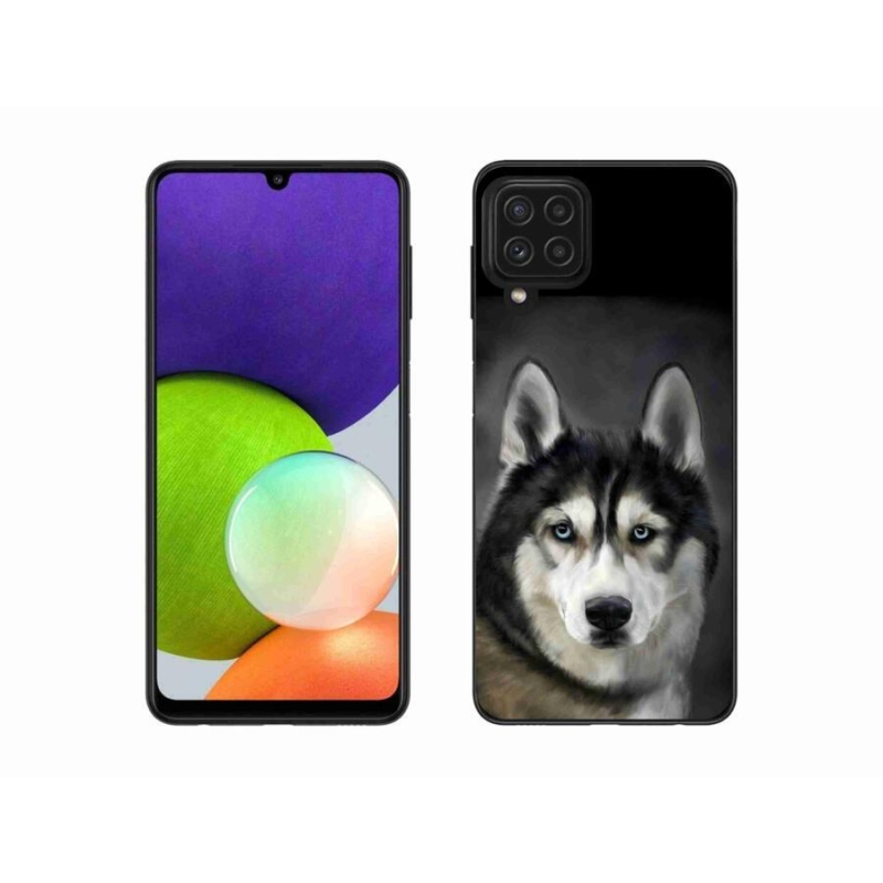 Gél tok mmCase a Samsung Galaxy A22 4G készülékhez - husky