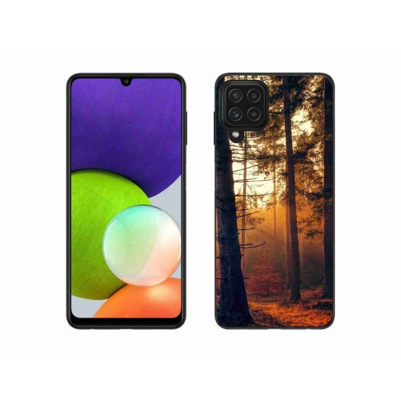 Gél tok mmCase Samsung Galaxy A22 4G - erdei színben