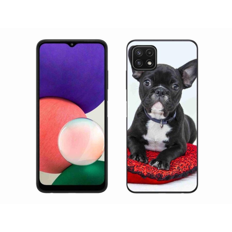 Gél tok mmCase a Samsung Galaxy A22 5G készülékhez - bulldog
