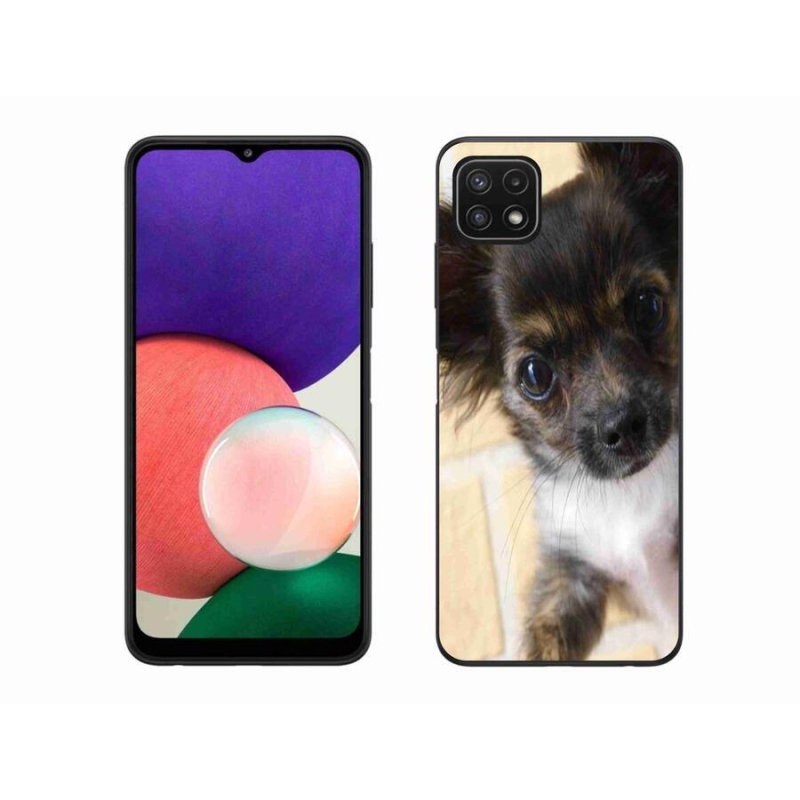Gél tok mmCase mobiltelefonhoz Samsung Galaxy A22 5G - chihuahua 2