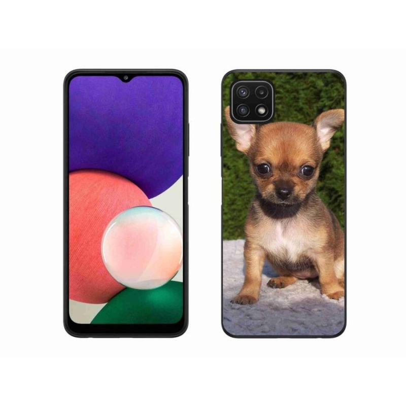 Gél tok mmCase mobil Samsung Galaxy A22 5G - chihuahua 3
