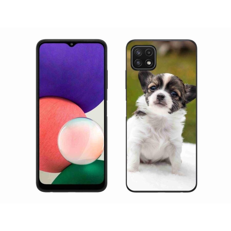 Gél tok mmCase mobil Samsung Galaxy A22 5G - chihuahua 4