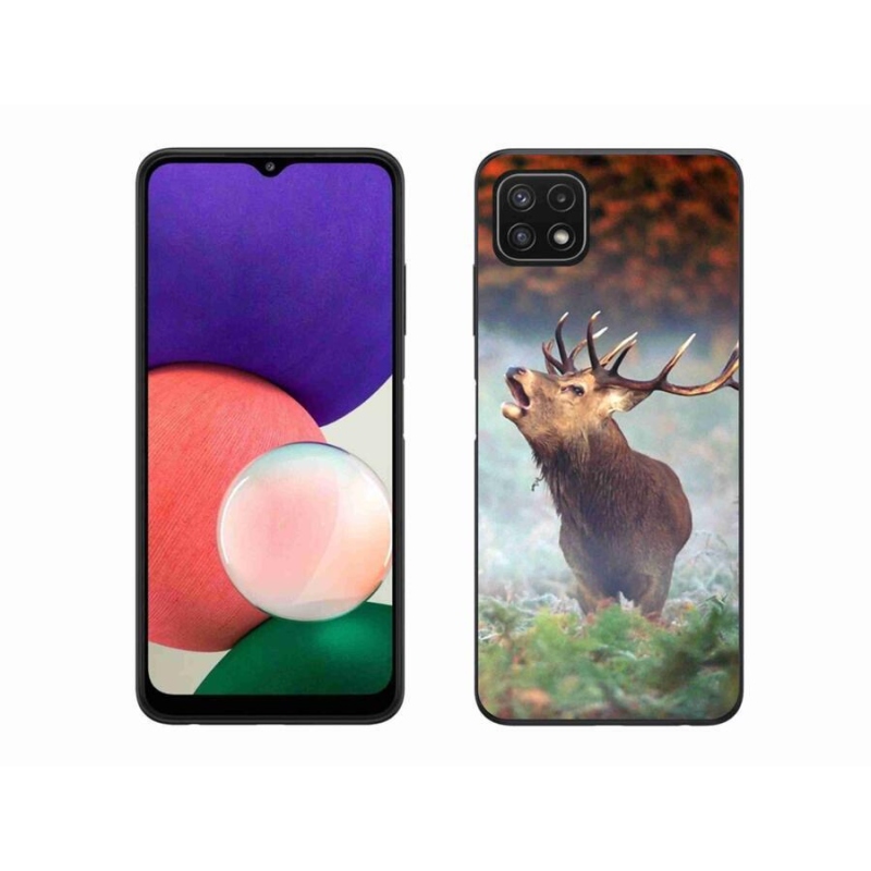 Gél tok mmCase a Samsung Galaxy A22 5G készülékhez - szarvas 2