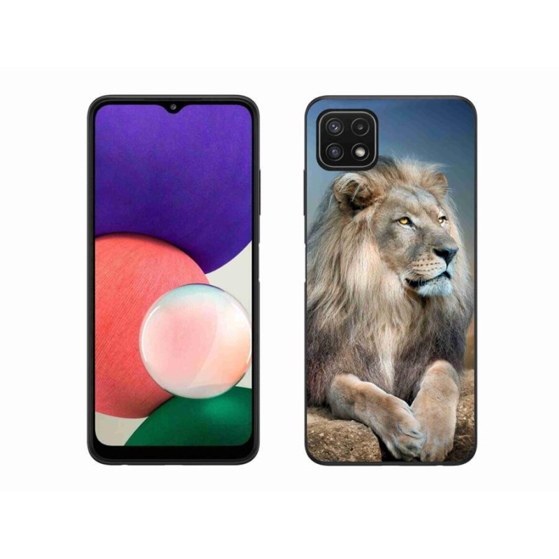 Gél tok mmCase a Samsung Galaxy A22 5G készülékhez - Lion 1
