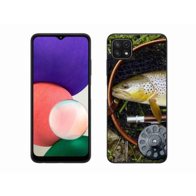 Gél tok mmCase a Samsung Galaxy A22 5G készülékhez - trout 2
