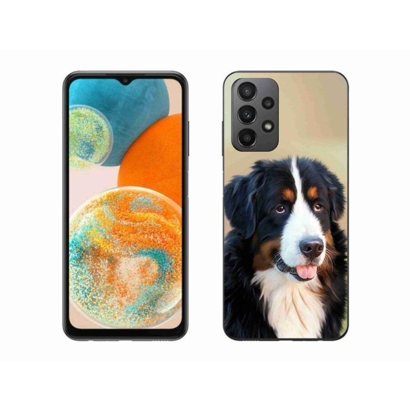 Gél tok mmCase a Samsung Galaxy A23 4G/5G készülékhez - Berni hegyi kutya