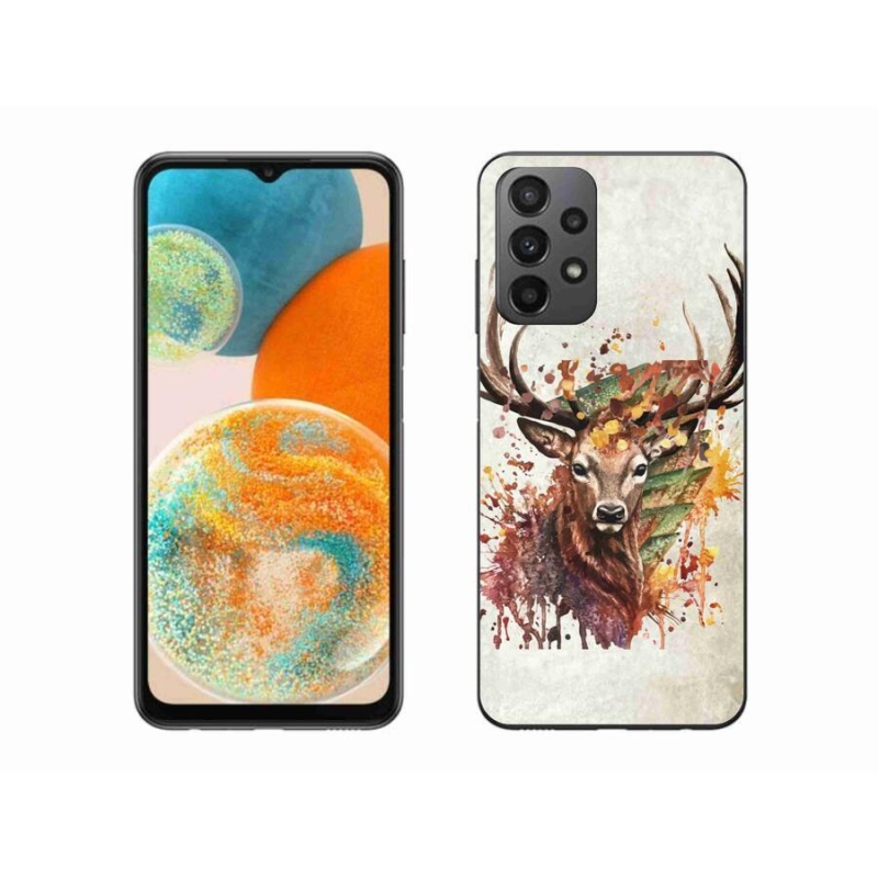Gél tok mmCase a Samsung Galaxy A23 4G/5G készülékhez - szarvas 1