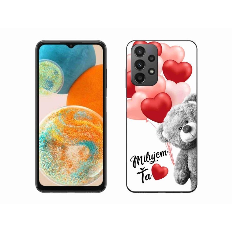 Gél tok mmCase a Samsung Galaxy A23 4G/5G készülékhez - I love you