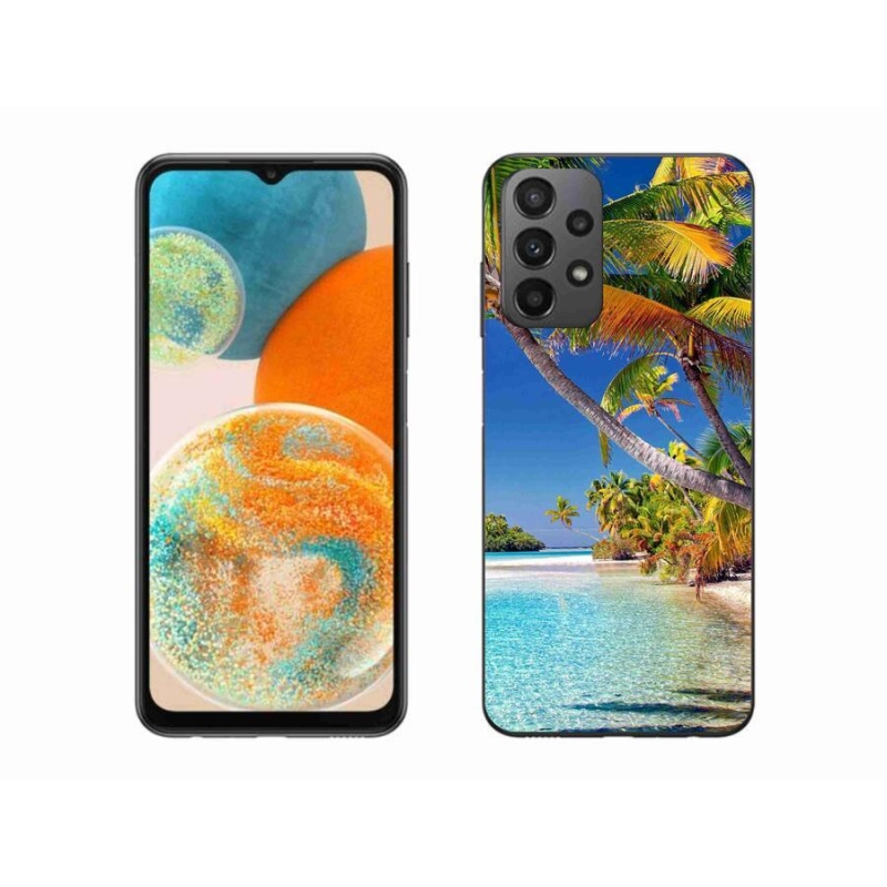 Gél tok mmCase a Samsung Galaxy A23 4G/5G készülékhez - tengerparton