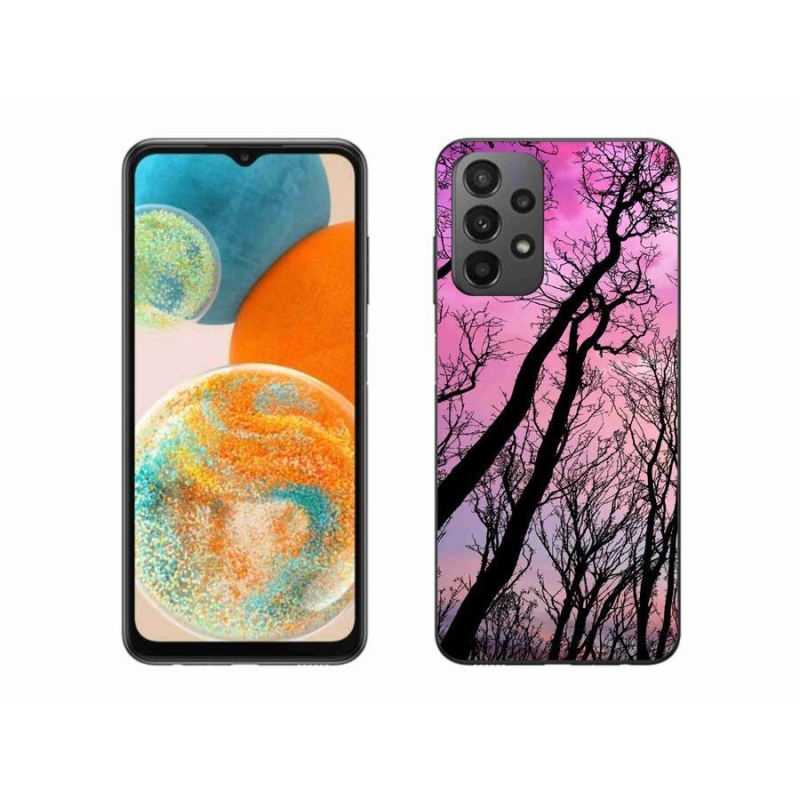 Gél tok mmCase a Samsung Galaxy A23 4G/5G készülékhez - kidőlt fák