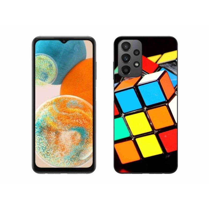 Gél tok mmCase a Samsung Galaxy A23 4G/5G készülékhez - Rubik-kocka