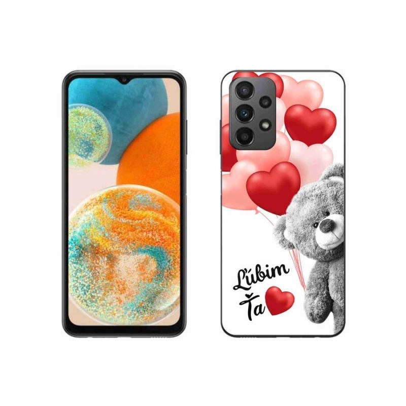 Gél tok mmCase a Samsung Galaxy A23 4G/5G készülékhez - I love you en