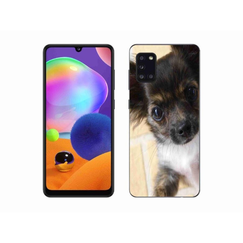 Gél tok mmCase mobil Samsung Galaxy A31 - chihuahua 2